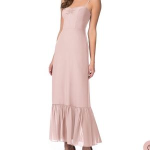 AZAZIE bridesmaid dress JUSTINA in Dusty Rose sz 10